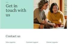 contact us